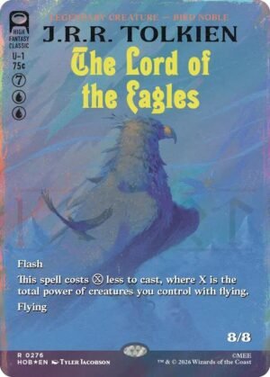 The Lord of the Eagles (Borderless) (Surge Foil) - The Hobbit (HOB)