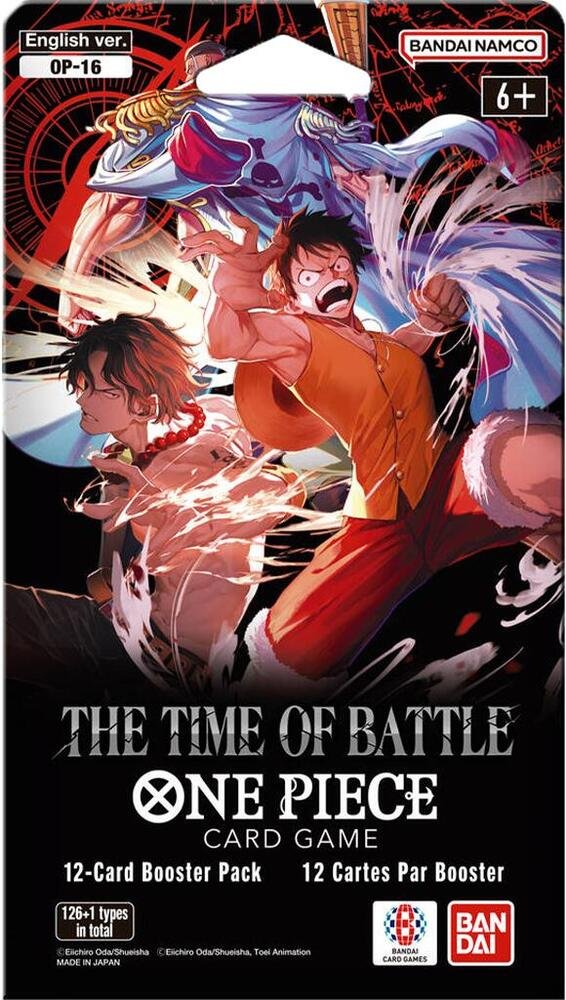 The Time of Battle Sleeved Booster Pack - The Time of Battle (OP16) The Time of Battle Sleeved Booster Pack - The Time of Battle (OP16)