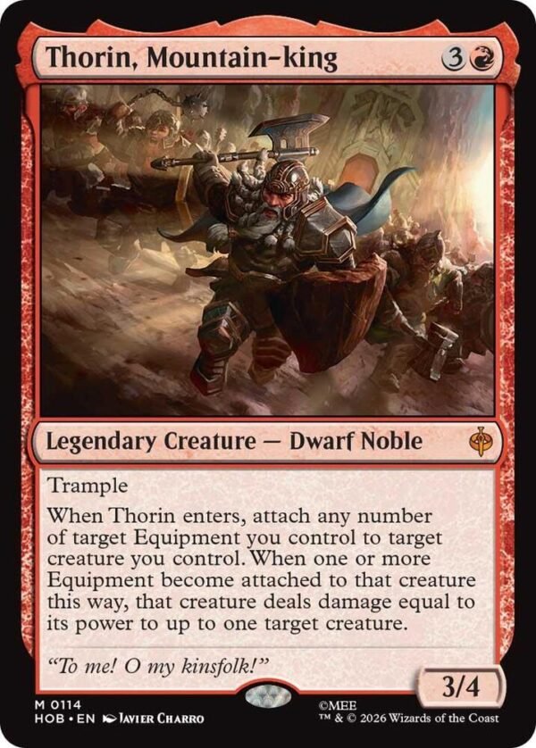 Thorin, Mountain-king - The Hobbit (HOB) Thorin, Mountain-king - The Hobbit (HOB)