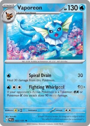 Vaporeon (Master Ball Pattern) - SV