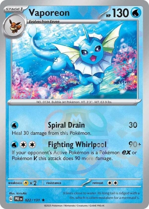 Vaporeon (Master Ball Pattern) - SV Vaporeon (Master Ball Pattern) - SV
