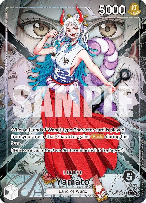 Yamato (079) (Alternate Art) - The Time of Battle (OP16) Yamato (079) (Alternate Art) - The Time of Battle (OP16)