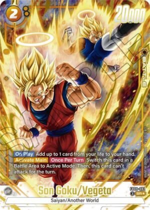 Son Goku/Vegeta (Alternate Art) Son Goku/Vegeta (Alternate Art)