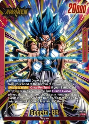 Gogeta : BR - FB09-001 (Alternate Art) - Dual Evolution (FB09) Gogeta : BR - FB09-001 (Alternate Art) - Dual Evolution (FB09)